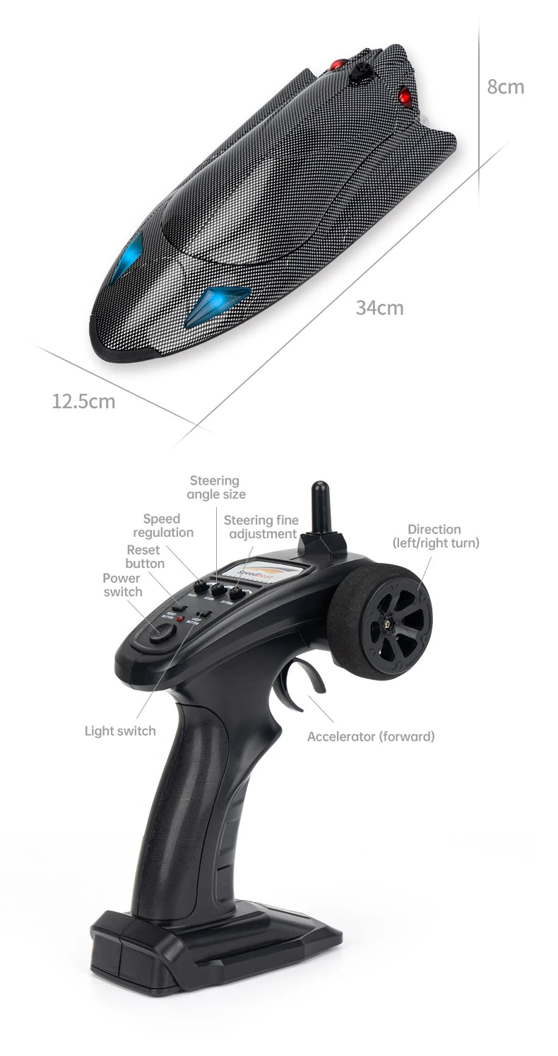 APX-01 Rc Speed Boat 150m control 40Km/h