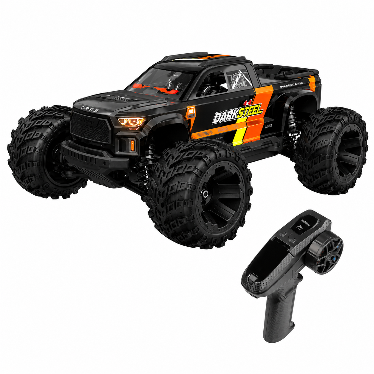 1:16 Dark Steel RC Monster Truck ( Brushless )