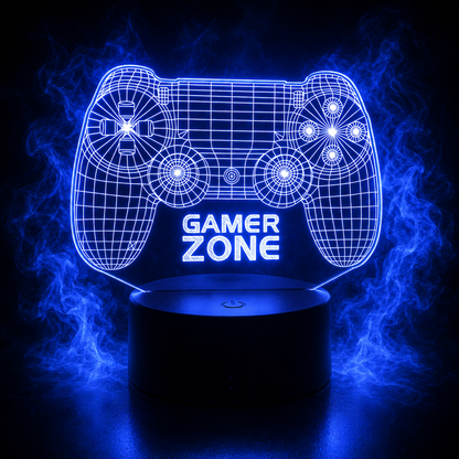 Neon 7 Colour Gaming Setup Ambiance Lamp