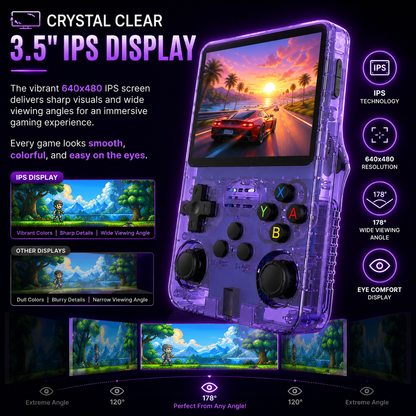 R36S Retro Gaming Console 128GB 15000 Games