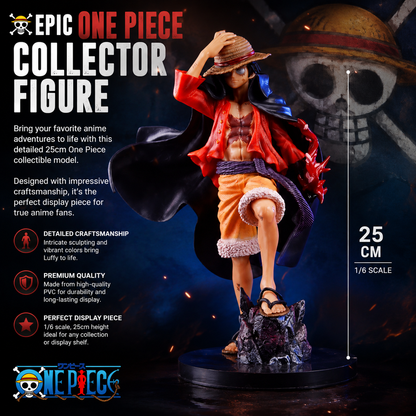 NEW One Piece Luffy Figure 25cm