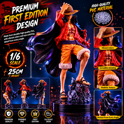 NEW One Piece Luffy Figure 25cm
