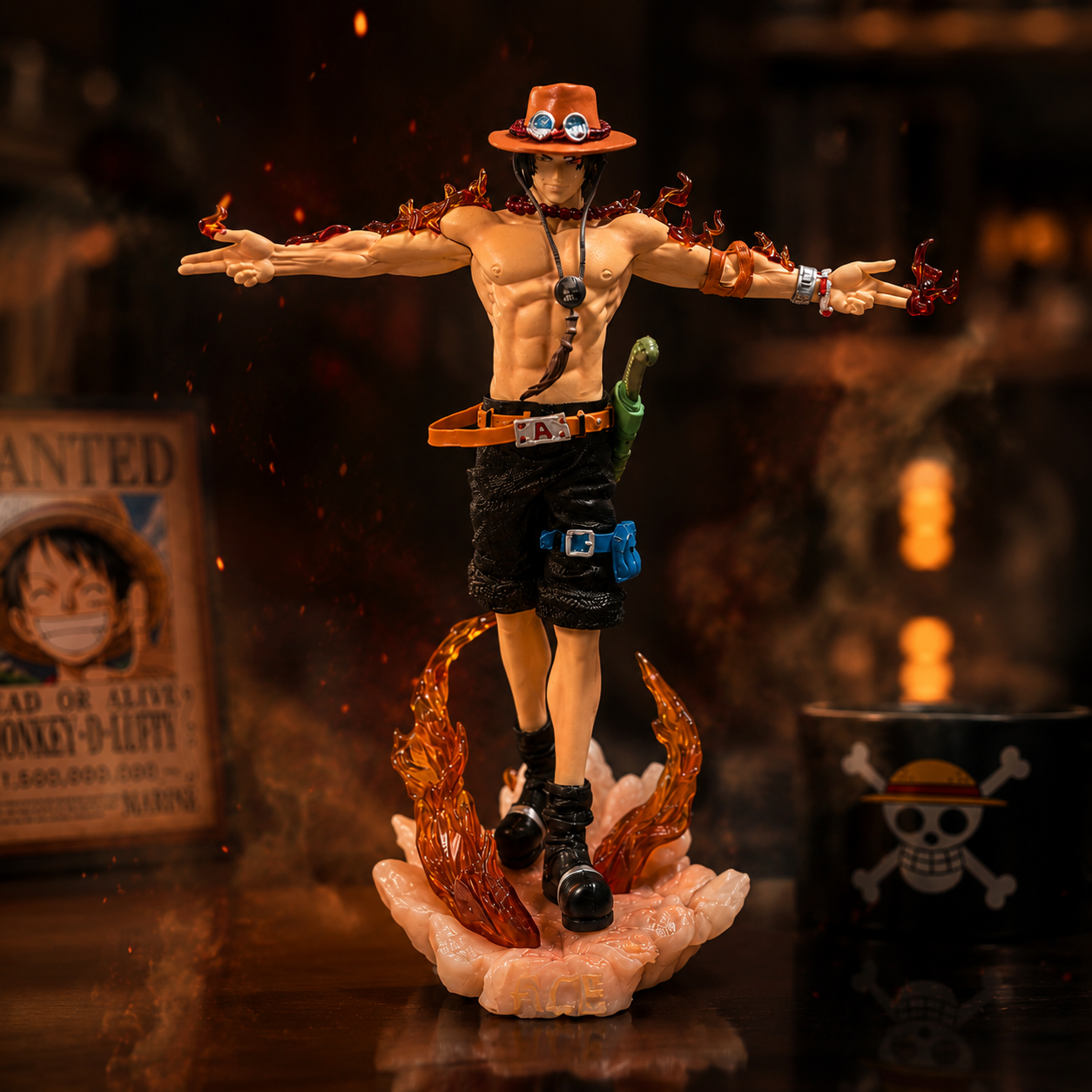 Portgas D. Ace 28cm One Piece Action Figure