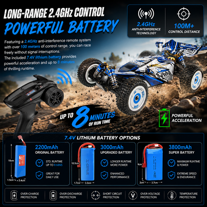 Fierce RC Car 75Km/h 1:12 2.4G ( Brushless )