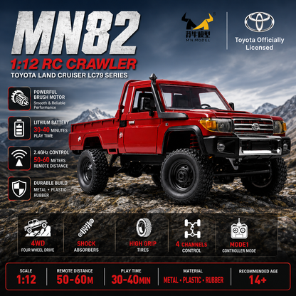 Remote Control Toyota LandCruiser 79 Series