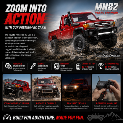 Remote Control Toyota LandCruiser 79 Series