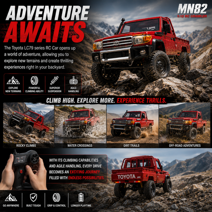 Remote Control Toyota LandCruiser 79 Series