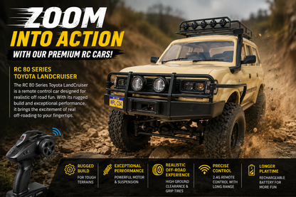 Remote Control Toyota LandCruiser 80 Series