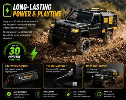 MN82S LC79 2.4G 1:12 Scaled Rock Crawler