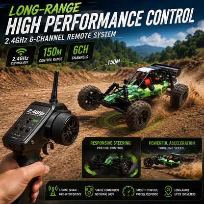 ROFUN Baja 5B 1:5 Scale 29CC Gas Powered RC Buggy – 2 Stroke