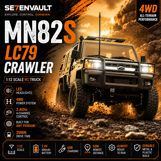 MN82S LC79 2.4G 1:12 Scaled Rock Crawler