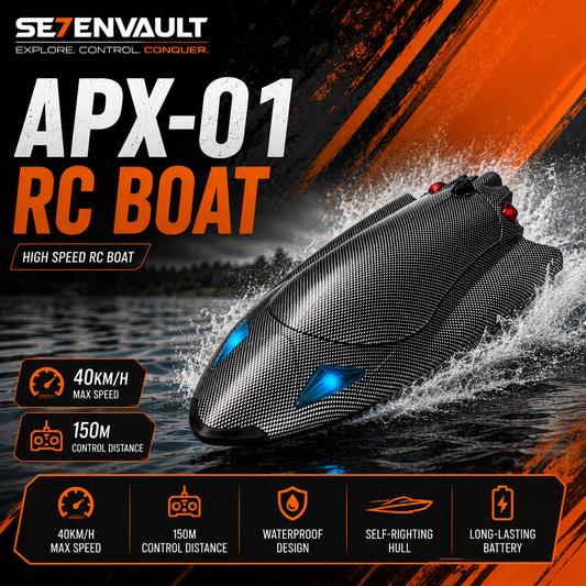 APX-01 Rc Speed Boat 150m control 40Km/h
