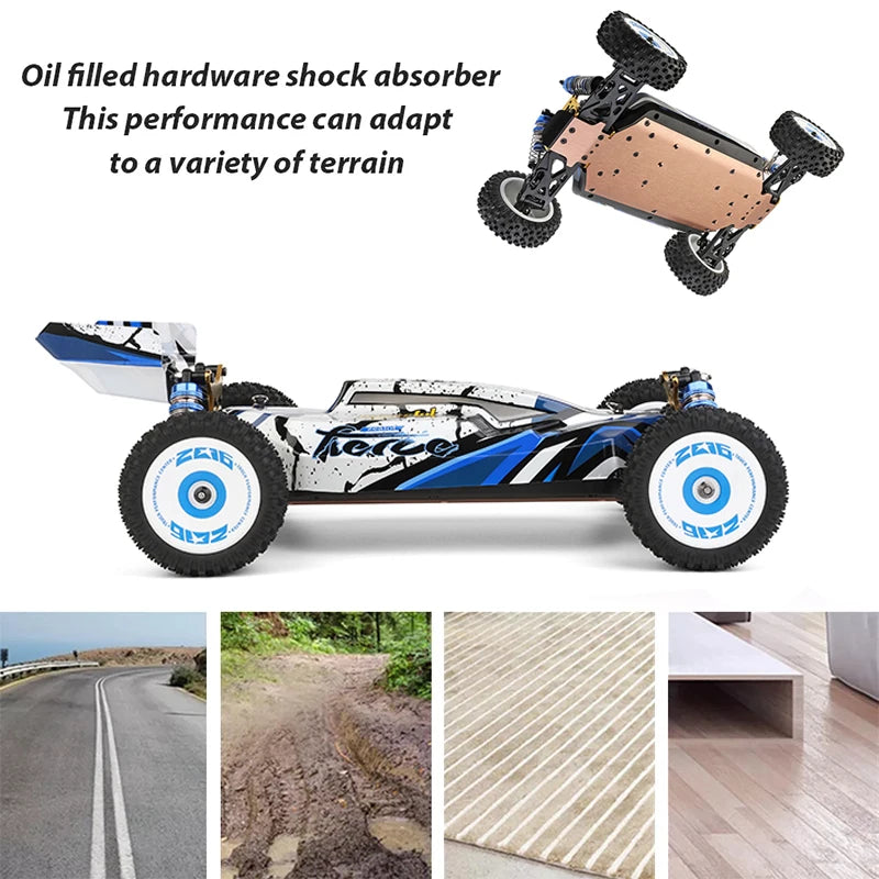 Fierce RC Car 75Km/h 1:12 2.4G ( Brushless )