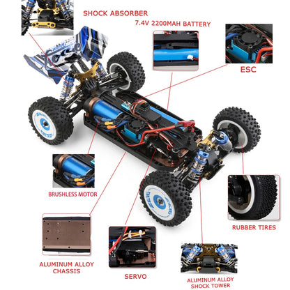 Fierce RC Car 75Km/h 1:12 2.4G ( Brushless )
