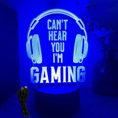 Neon 7 Colour Gaming Setup Ambiance Lamp