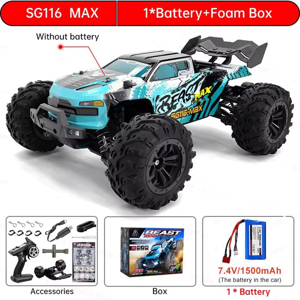 High Speed 4WD BEAST MAX RC Car (80KM/H)