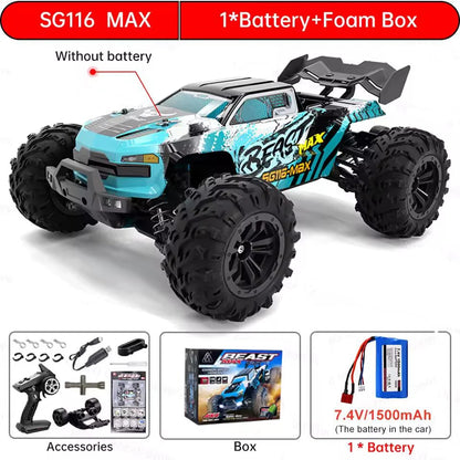 High Speed 4WD BEAST MAX RC Car (80KM/H)