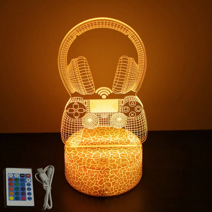 Neon 7 Colour Gaming Setup Ambiance Lamp