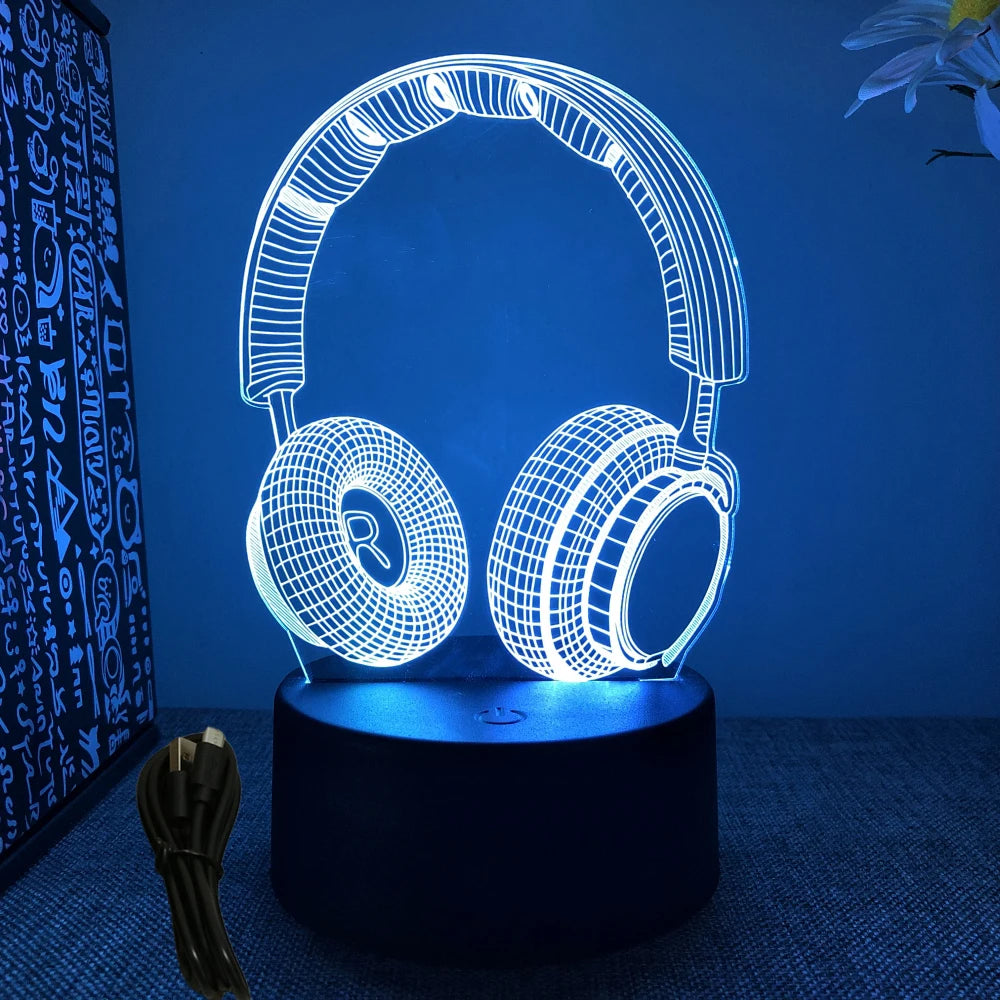 Neon 7 Colour Gaming Setup Ambiance Lamp