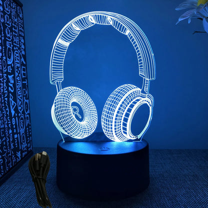 Neon 7 Colour Gaming Setup Ambiance Lamp