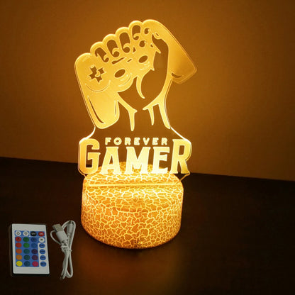 Neon 7 Colour Gaming Setup Ambiance Lamp