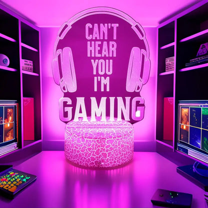 Neon 7 Colour Gaming Setup Ambiance Lamp