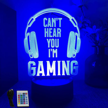 Neon 7 Colour Gaming Setup Ambiance Lamp