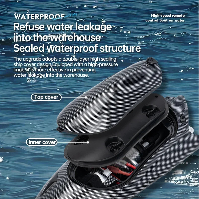 APX-01 Rc Speed Boat 150m control 40Km/h