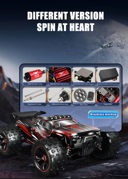 Sprint Rc Truggy 1:16 80KM/H ( Brushless )
