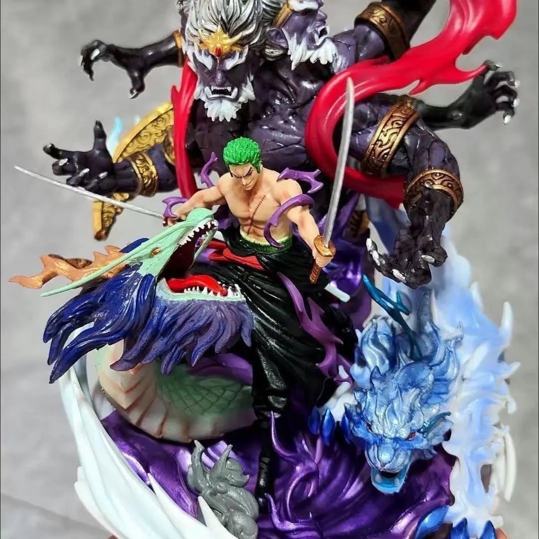 Roronoa Zoro Hell Form One Piece Figure 21cm