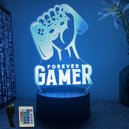 Neon 7 Colour Gaming Setup Ambiance Lamp