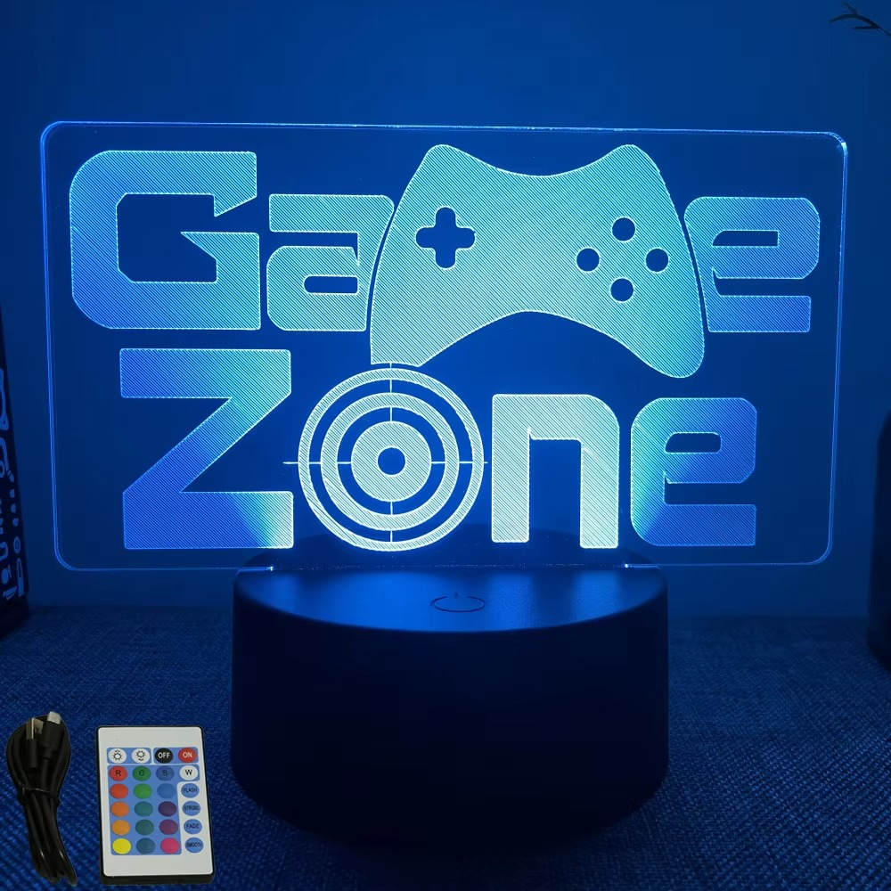 Neon 7 Colour Gaming Setup Ambiance Lamp