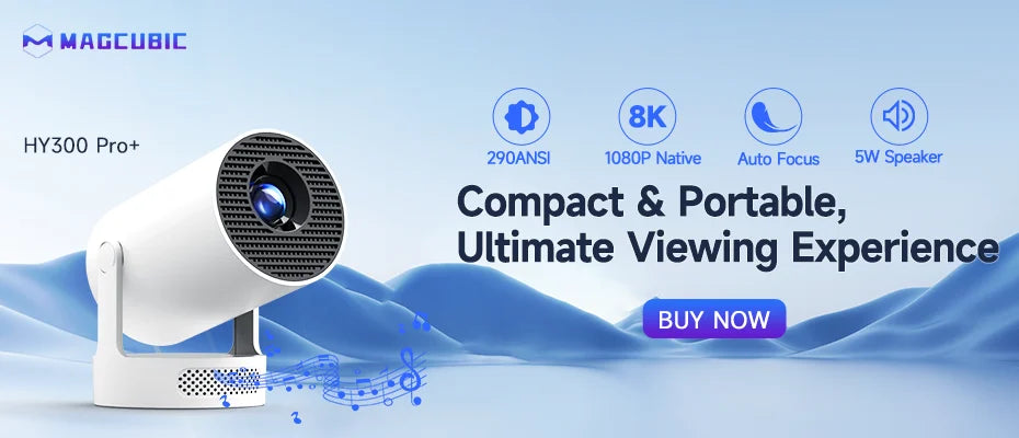 Pro Entertainment Projector – Perfect for Movies, Gaming & Streaming