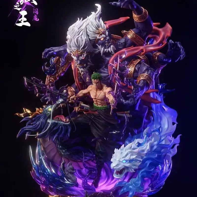 Roronoa Zoro Hell Form One Piece Figure 21cm