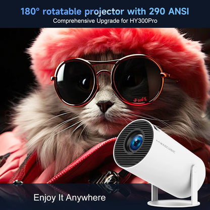 Pro Entertainment Projector – Perfect for Movies, Gaming & Streaming