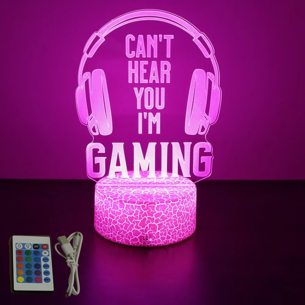 Neon 7 Colour Gaming Setup Ambiance Lamp