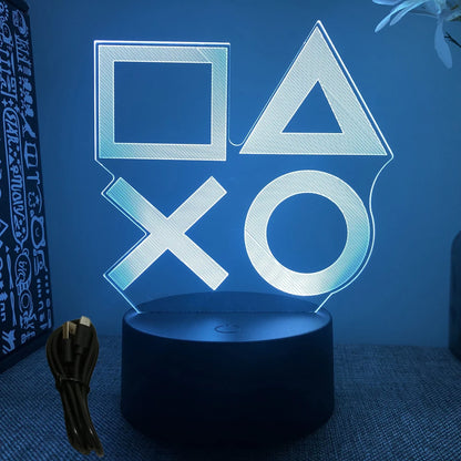 Neon 7 Colour Gaming Setup Ambiance Lamp