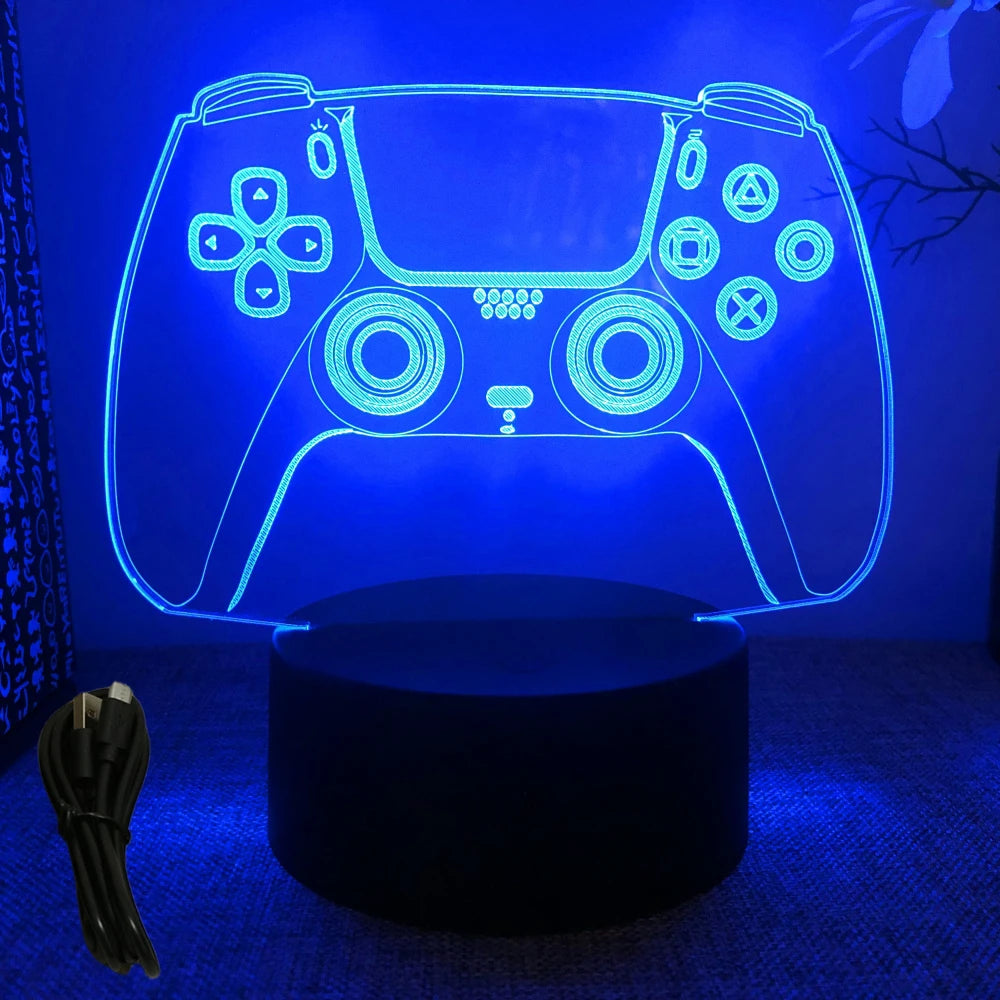 Neon 7 Colour Gaming Setup Ambiance Lamp