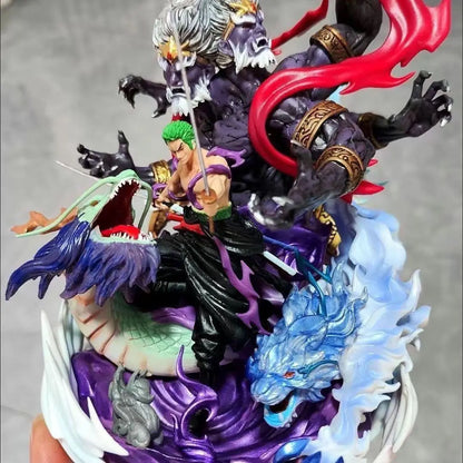 Roronoa Zoro Hell Form One Piece Figure 21cm